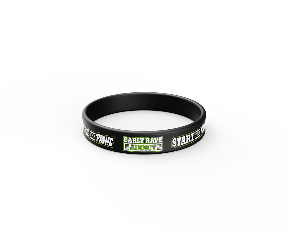 Early Rave Addict Wristband - Green