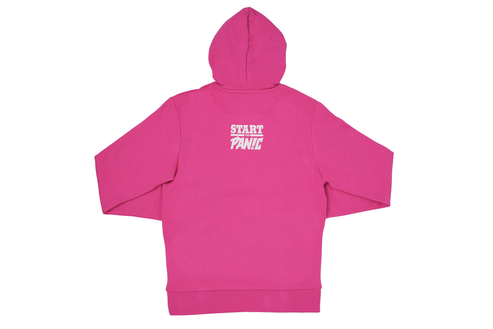 Start the Panic Scream Woman Hoodie - Fuchsia