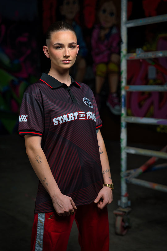 Panic Football Shirt - Red