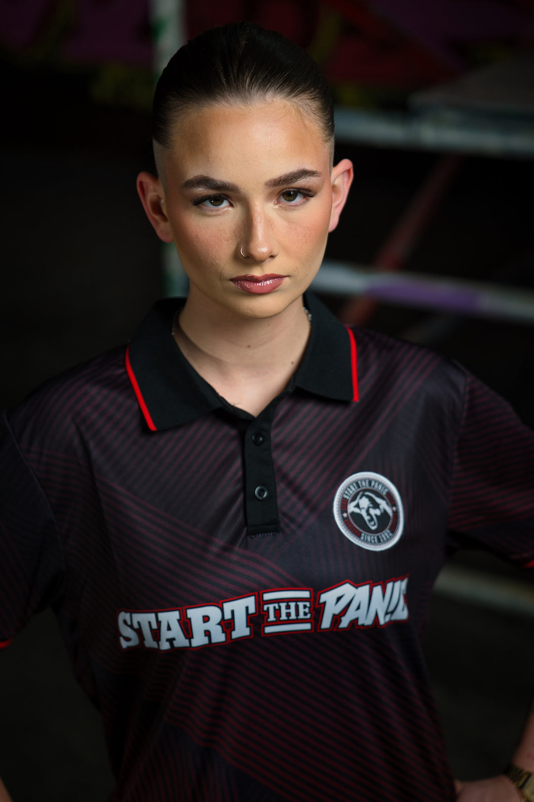Panic Football Shirt - Red