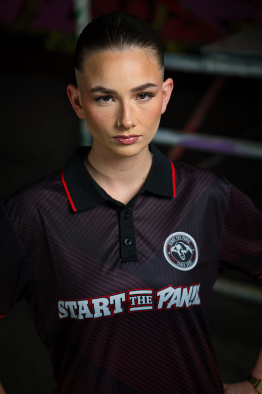 Panic Football Shirt - Red