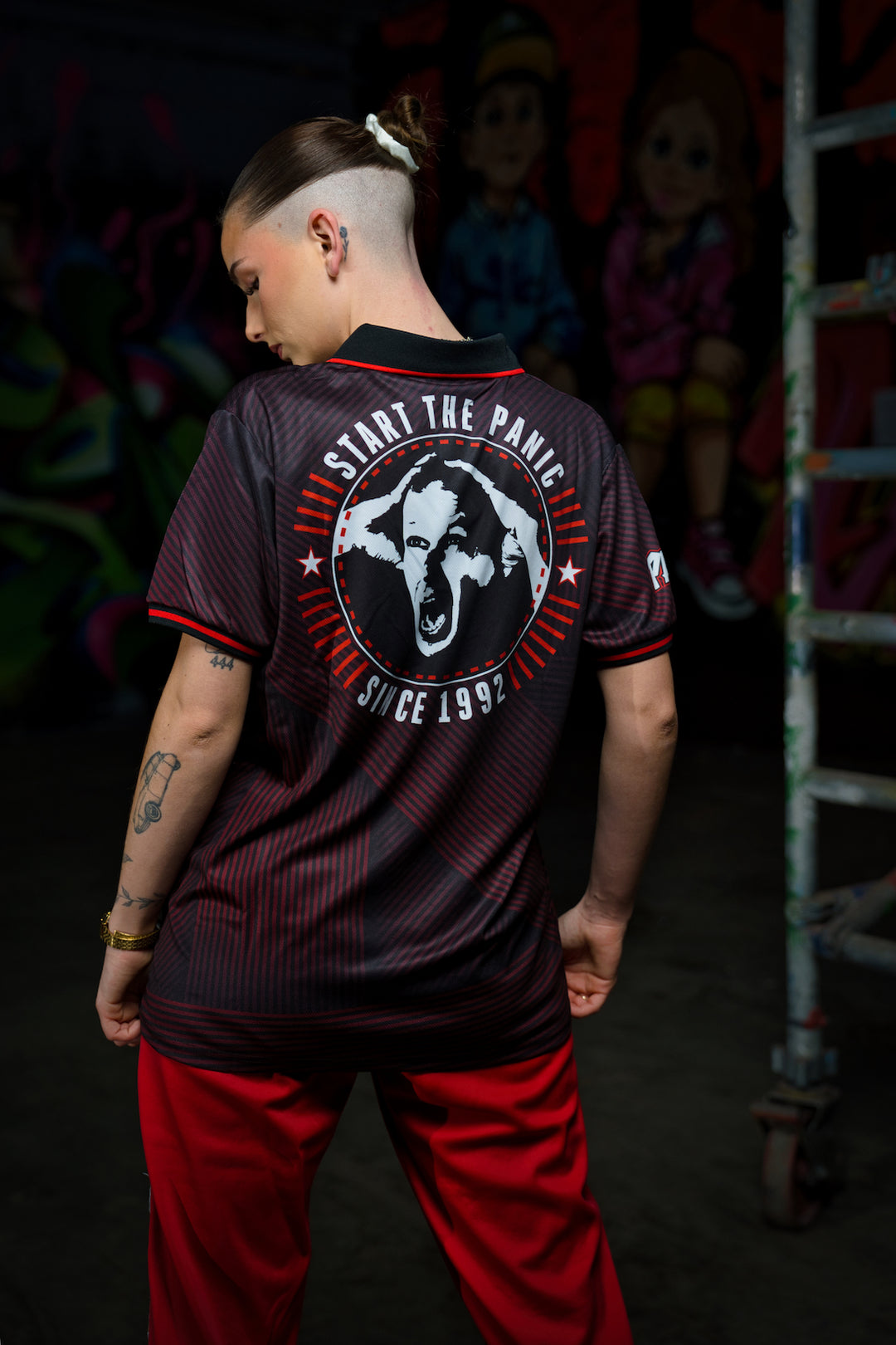 Panic Football Shirt - Red