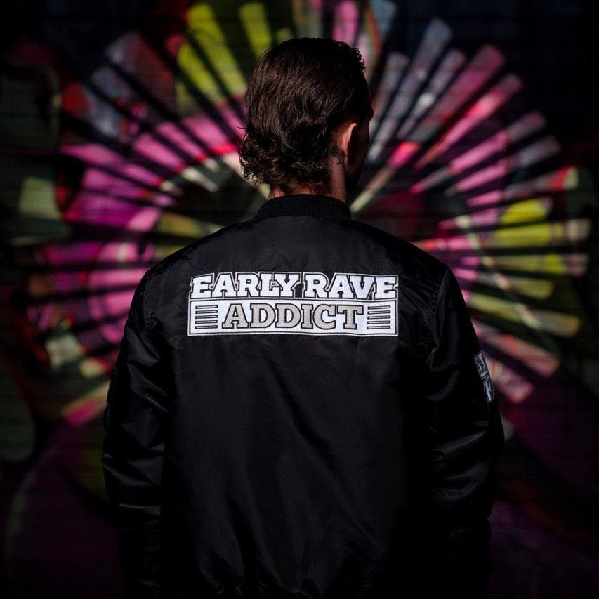 Early Rave Addict Bomber Jacket