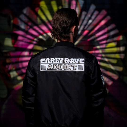 Early Rave Addict Bomber Jacket