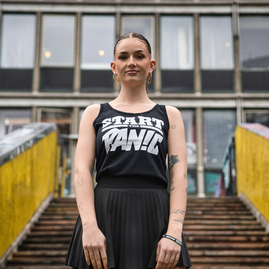 Tanktop Dames Zwart - Start the panic