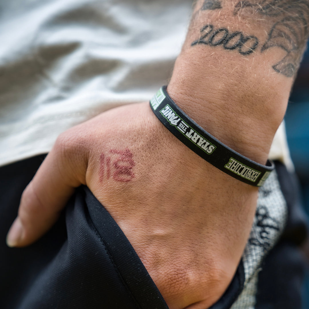 Early Rave Addict Polsbandje - Groen