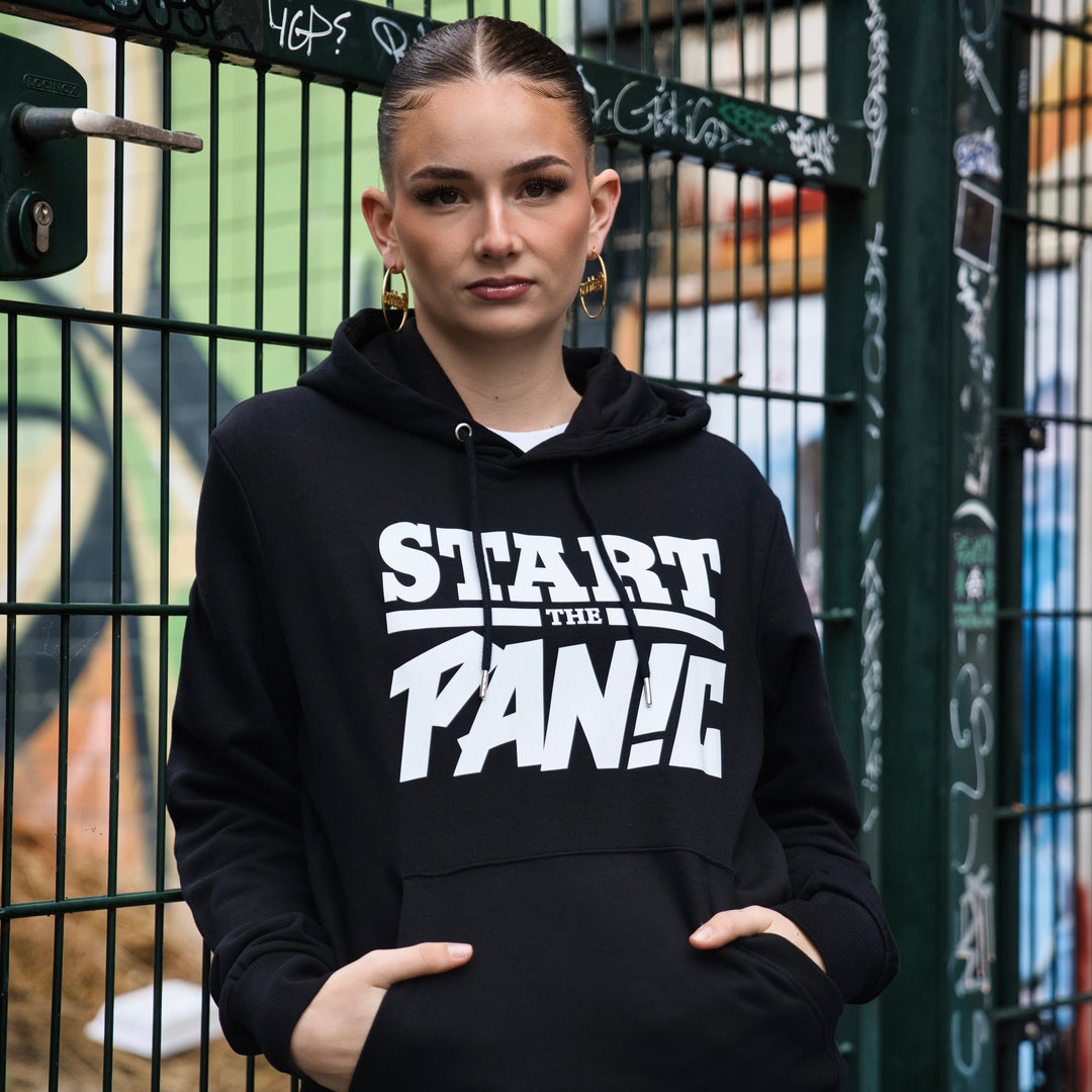 Hoodie Heren - Start The Panic zwart