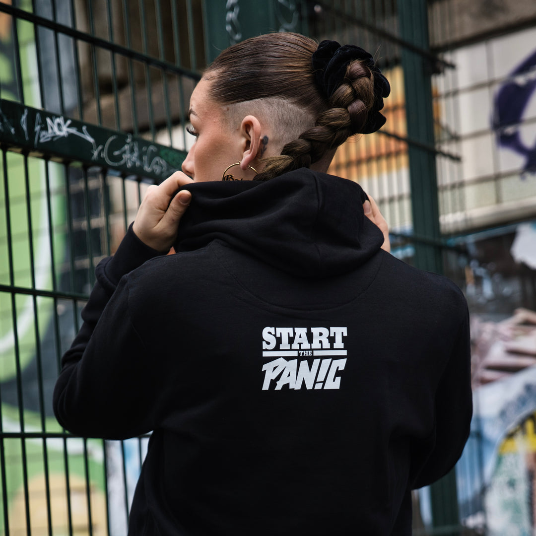 Hoodie Heren - Start The Panic zwart