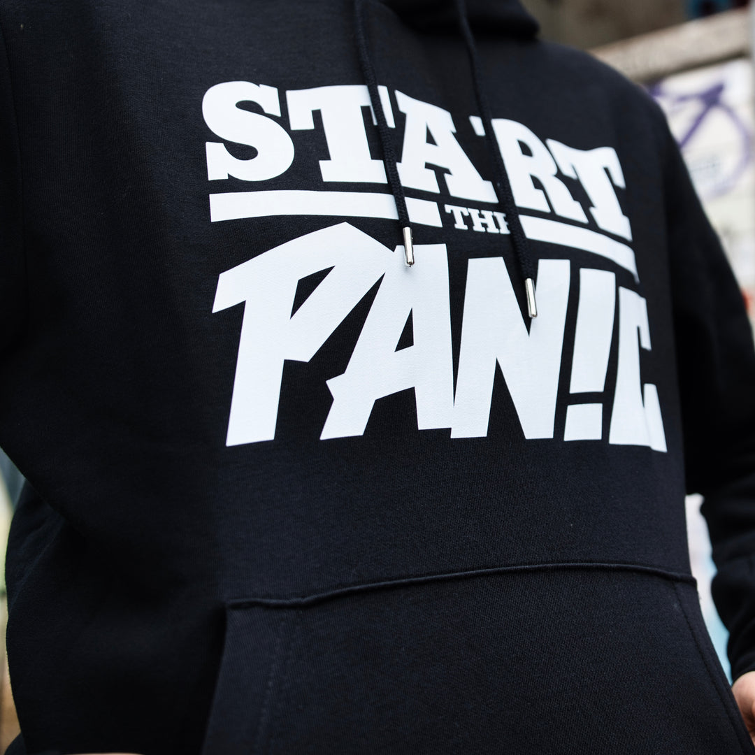 Hoodie Heren - Start The Panic zwart