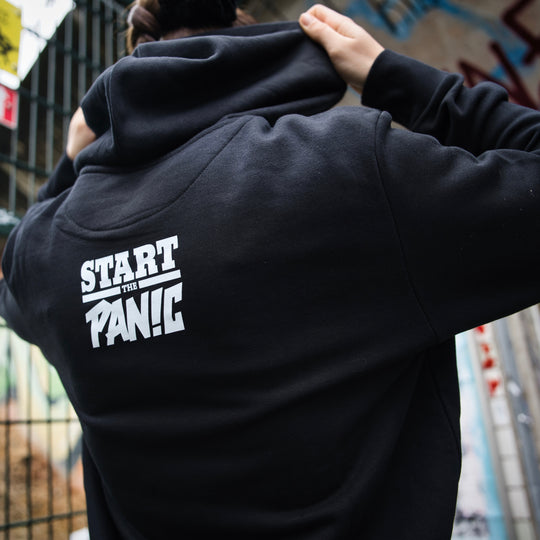 Hoodie Heren - Start The Panic zwart