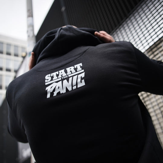 Hoodie Heren - Early Rave Addict Zwart