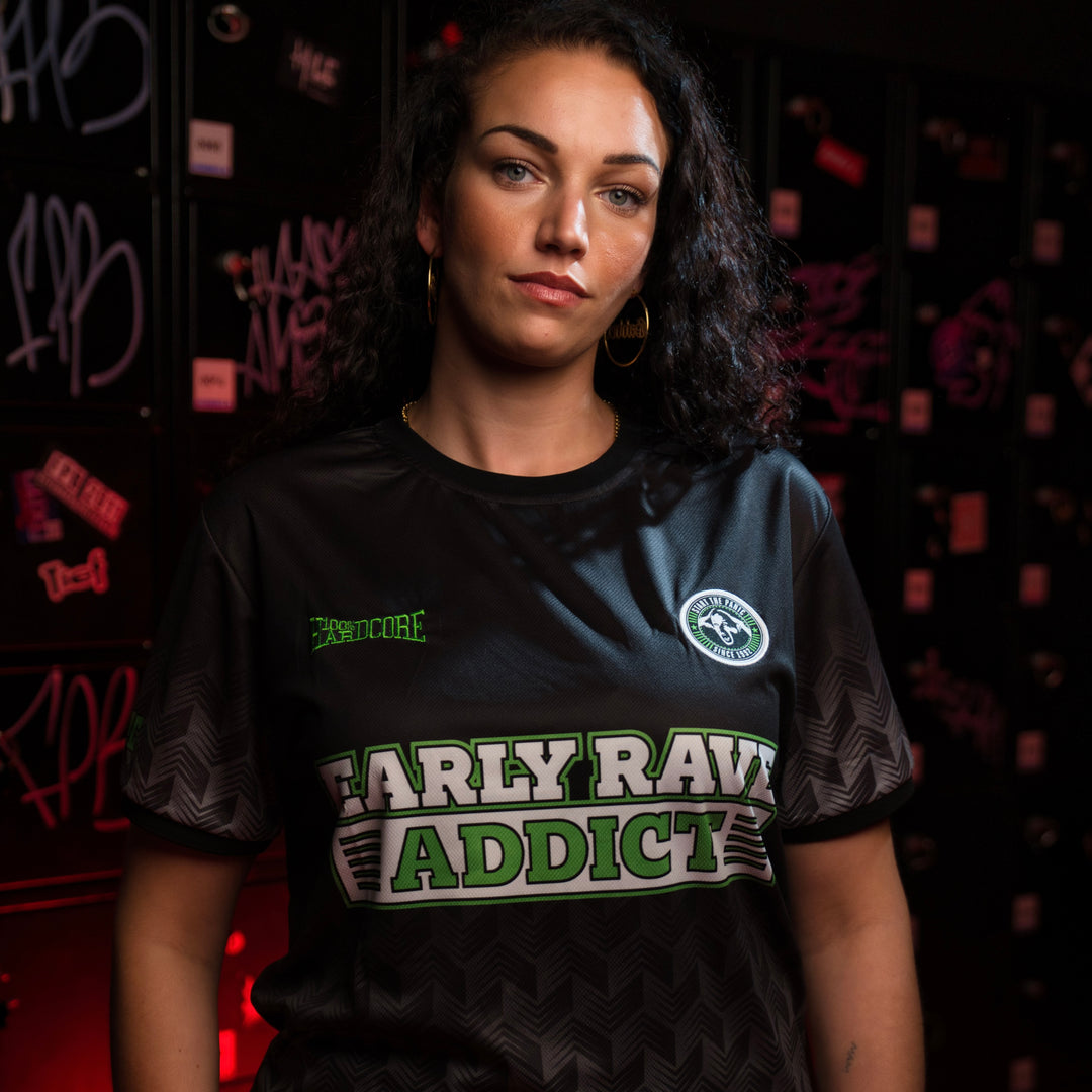 Early Rave Addict Voetbalshirt - Groen