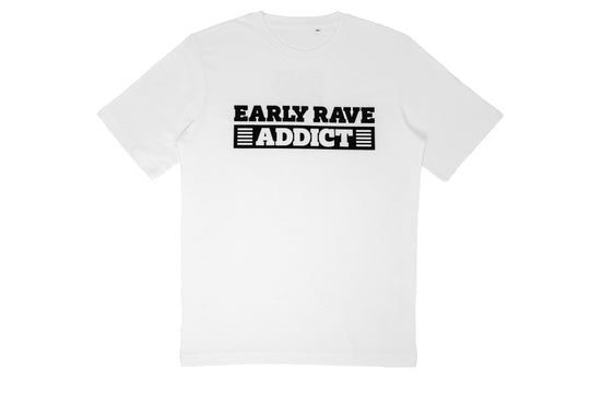 Early Rave Addict T-Shirt - White