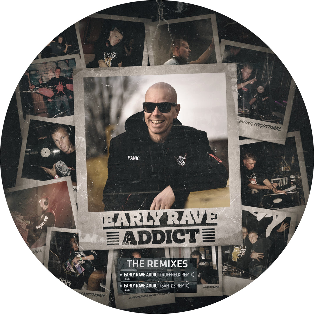 Panic - Early Rave Addict (The Remixes) Picture Disc (Pre Order)