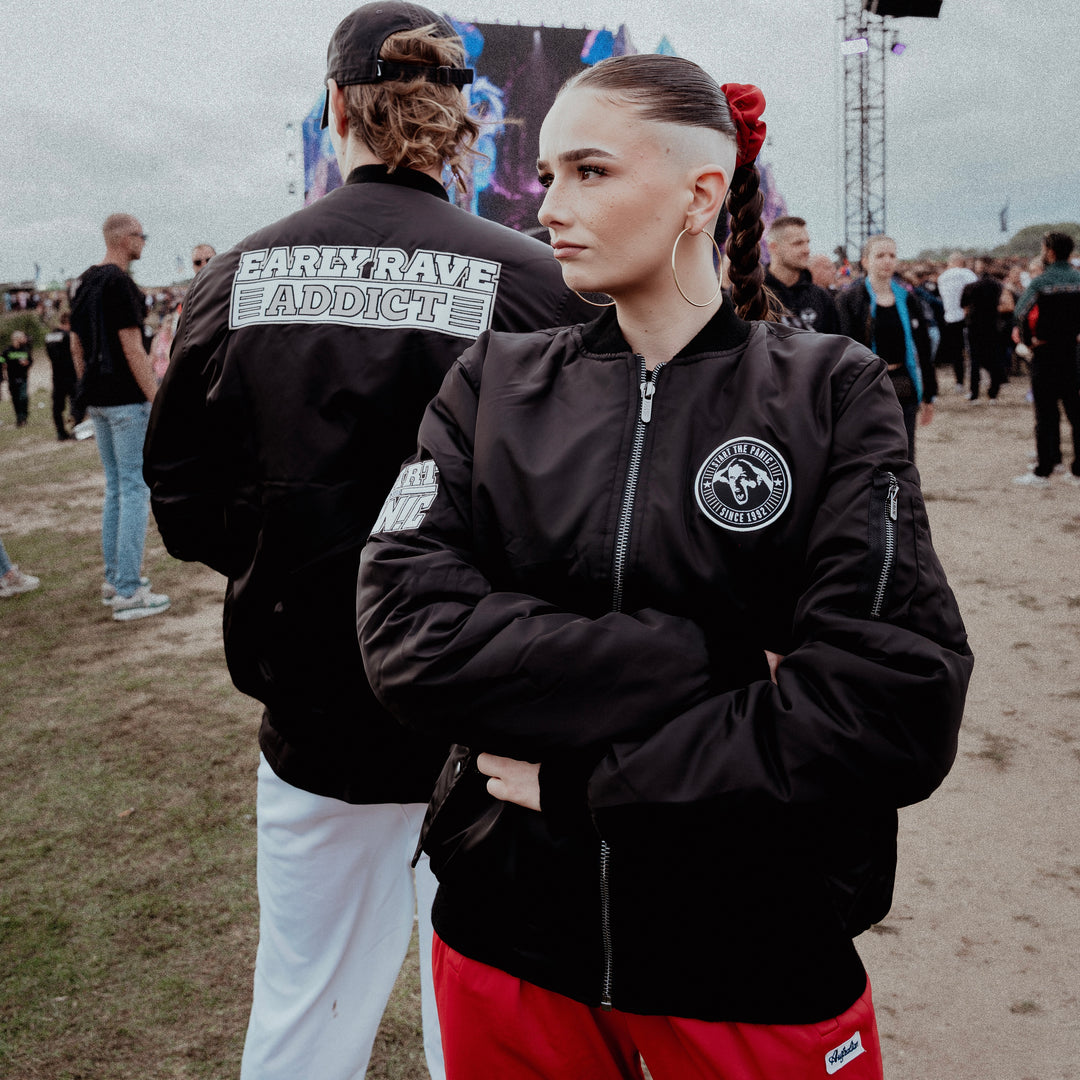 Early Rave Addict Bomber Jacket