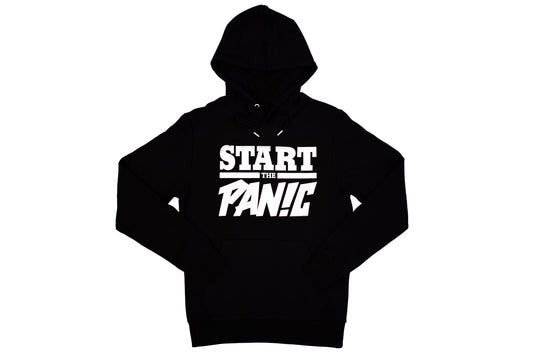 Start The Panic Hoodie - Black