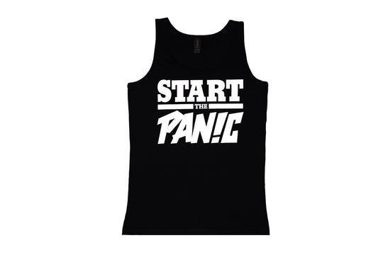 Start The Panic Lady Tanktop - Black